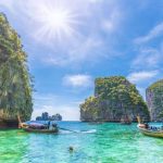 Tropical travel destinations for island hopping